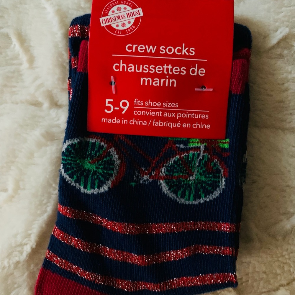NWT Bicycle Crew Socks
